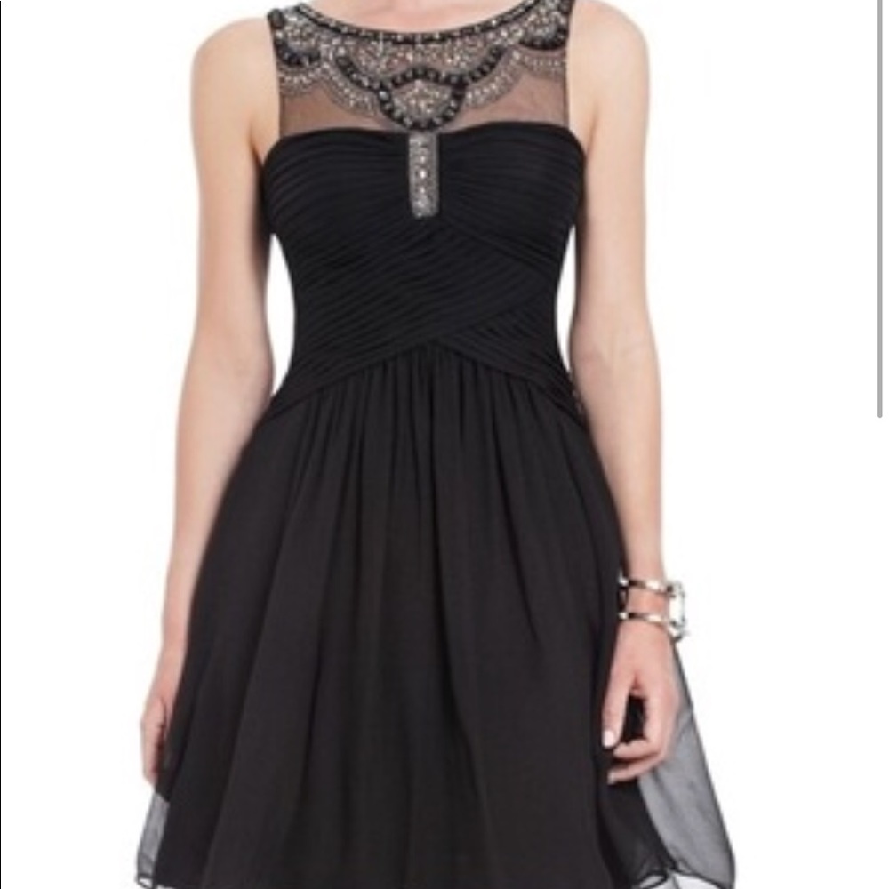BCBG Beaded Cocktail Dress